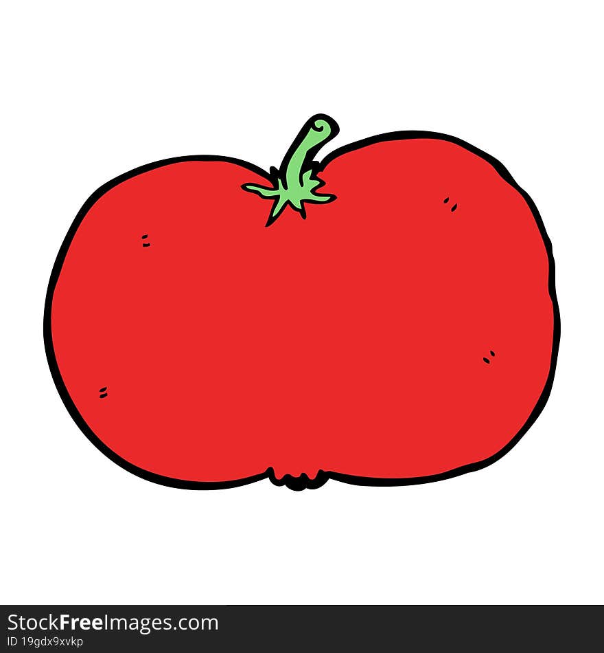 cartoon tomato