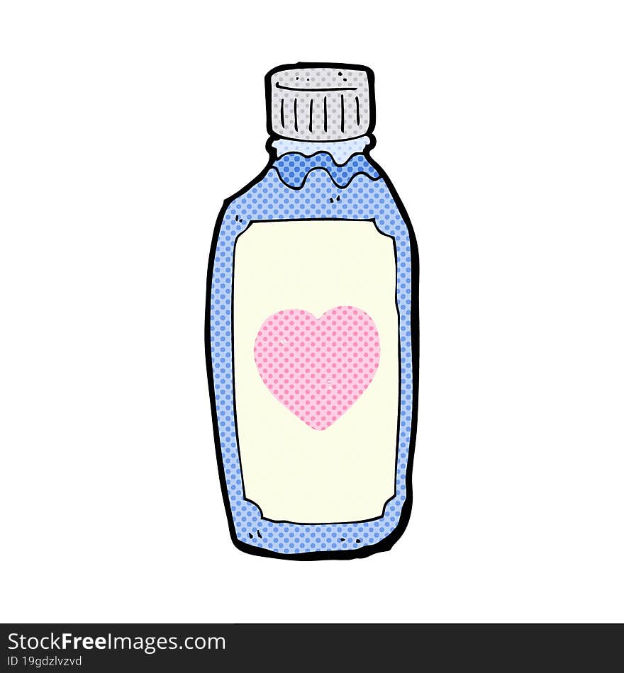 cartoon love potion