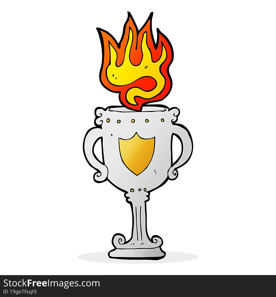 cartoon trophy