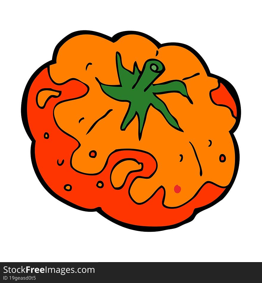 cartoon tomato