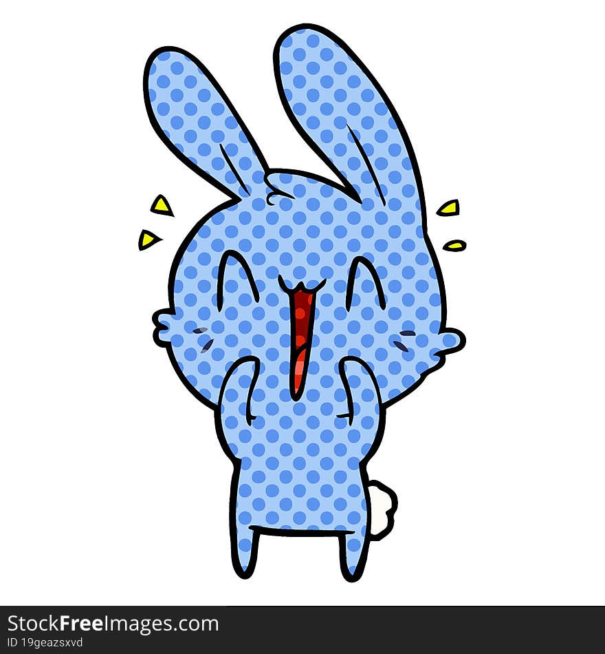 cute cartoon rabbit. cute cartoon rabbit