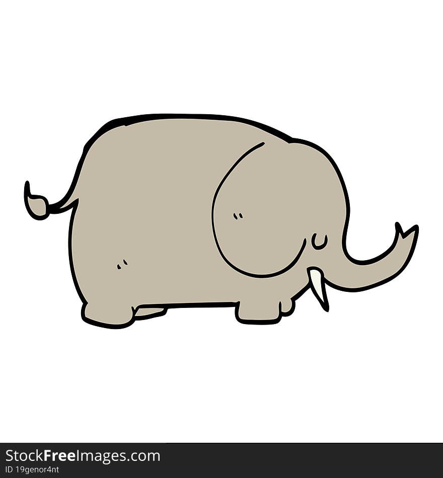 cartoon elephant