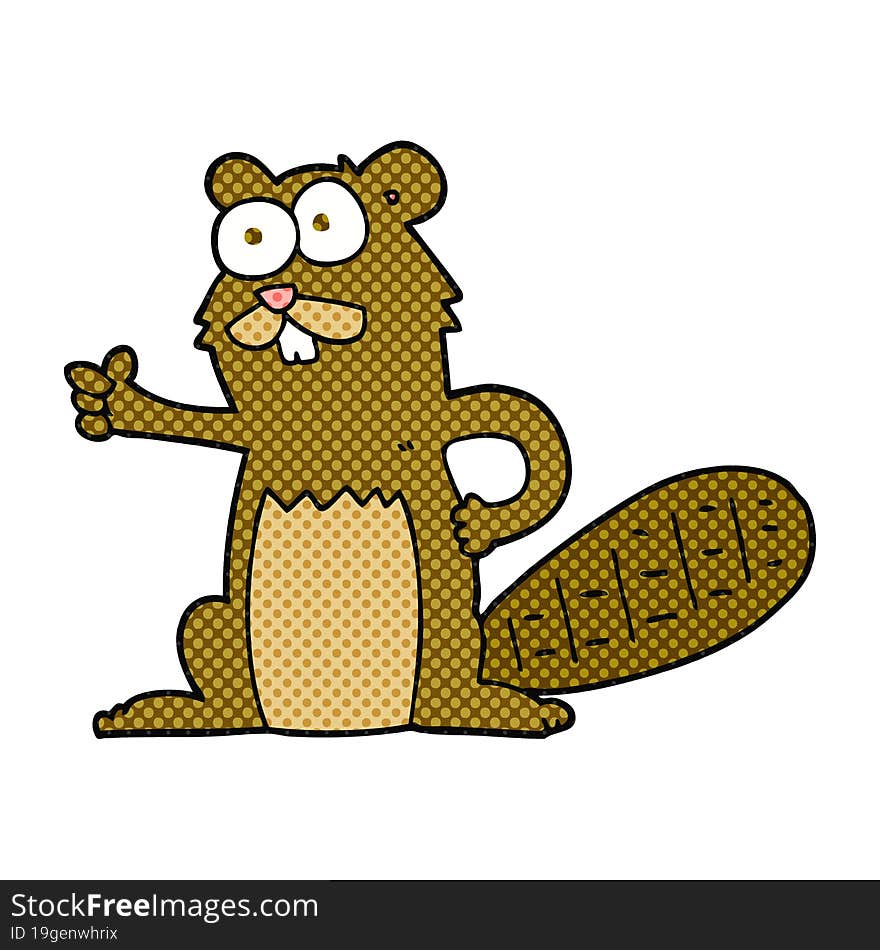 Cartoon Beaver