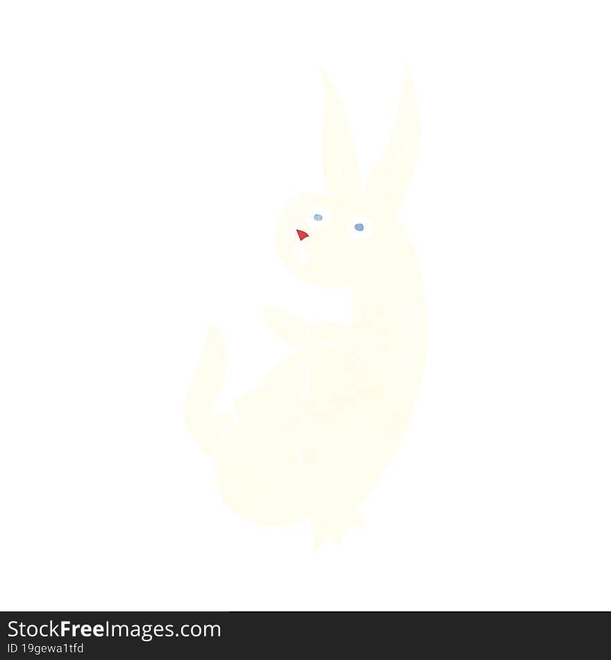 Cue Cartoon Rabbit