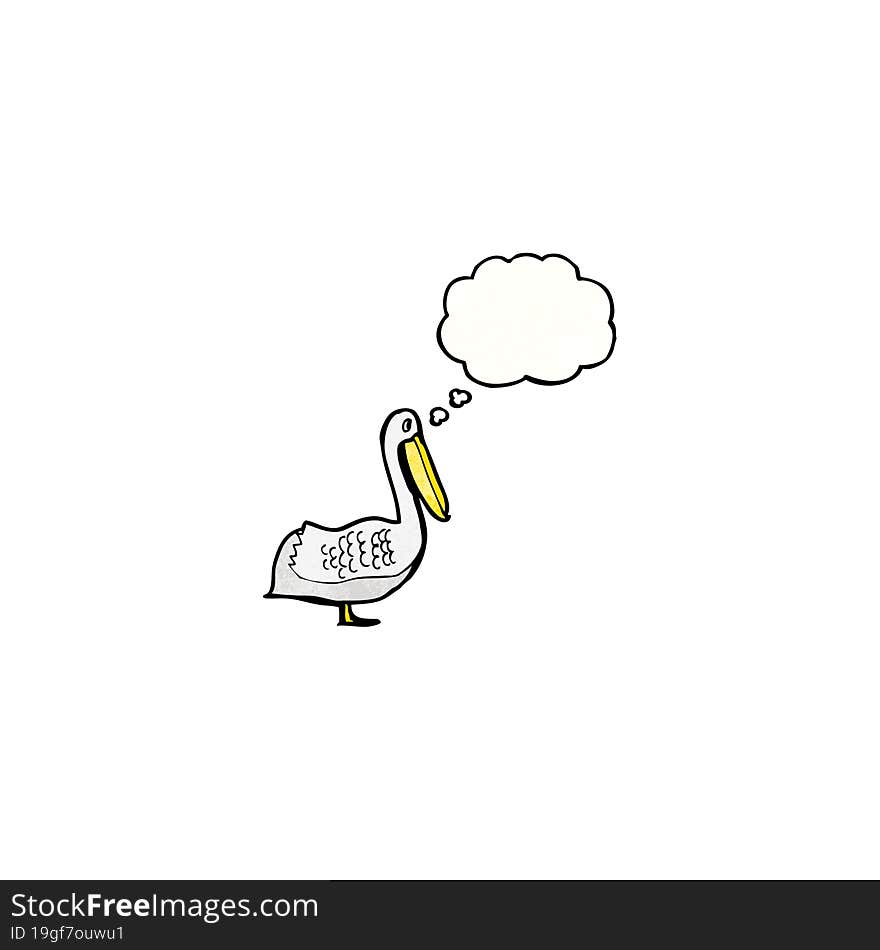 Cartoon Pelican