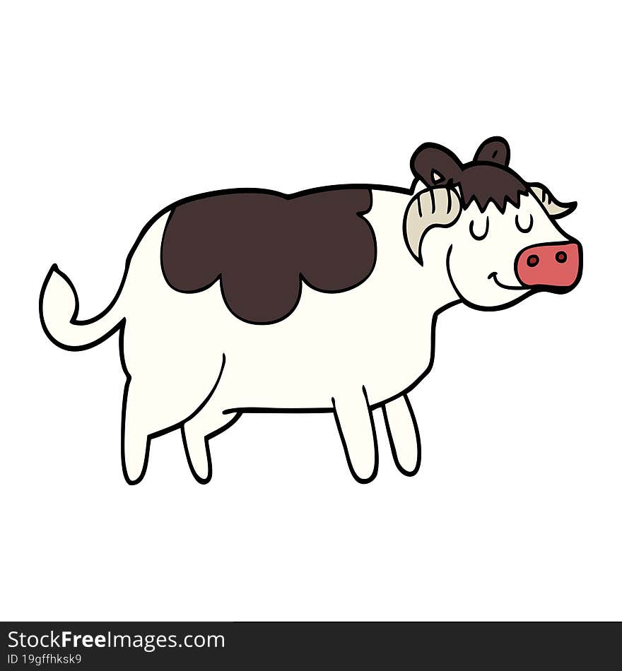 Cartoon Cow