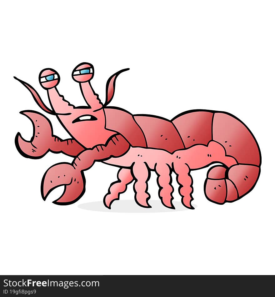 cartoon lobster