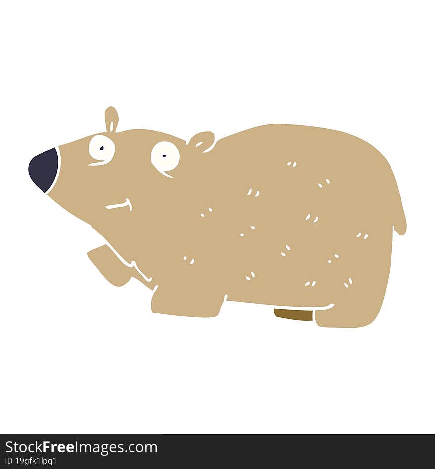 cartoon doodle happy bear