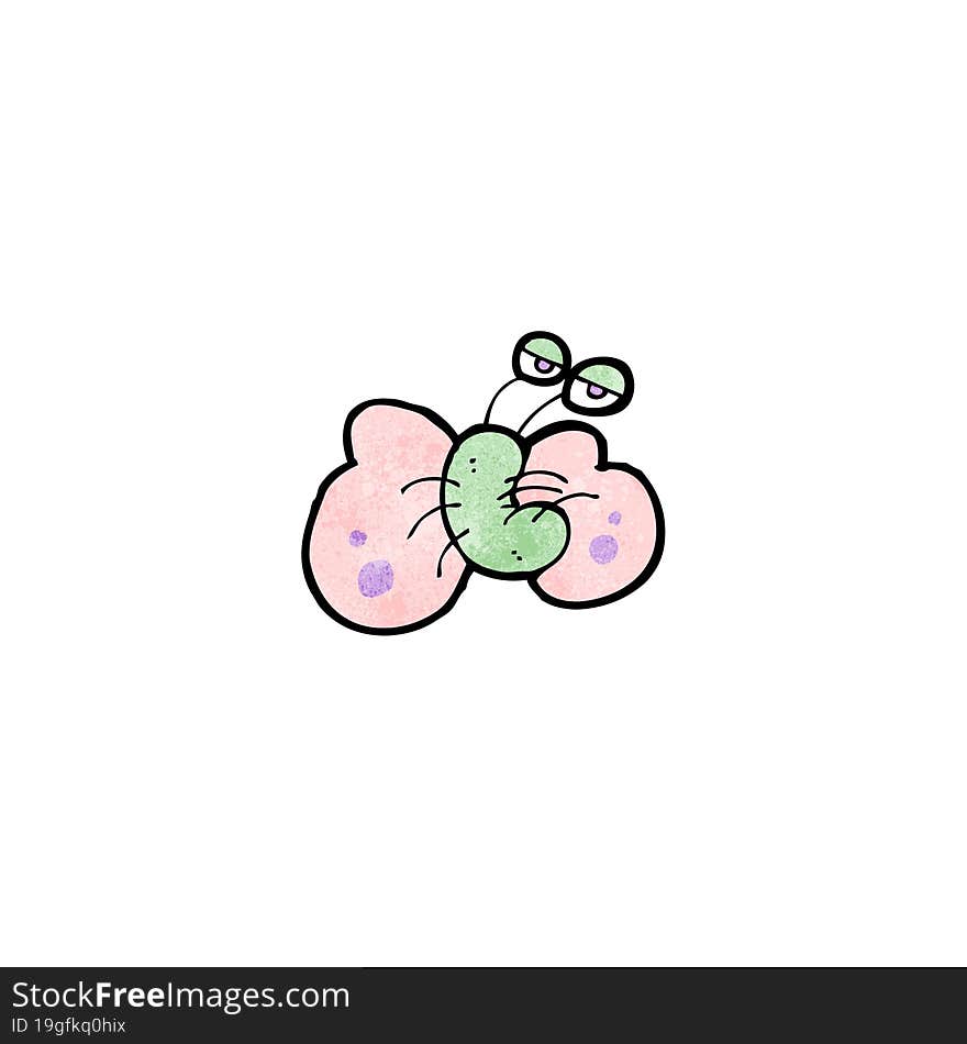 cartoon butterfly