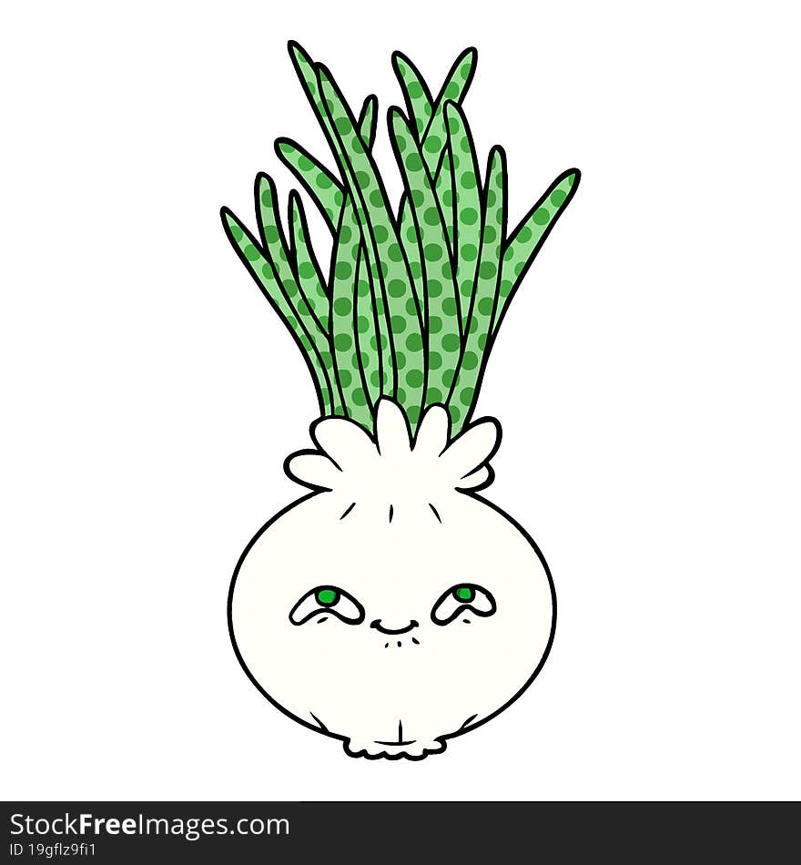 cartoon onion. cartoon onion