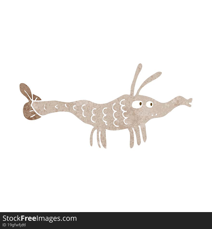 cartoon shrimp