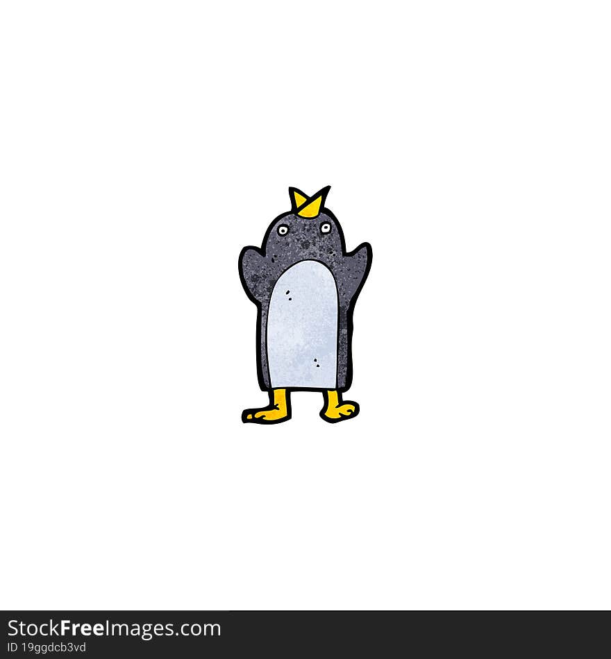 Cute Cartoon Penguin