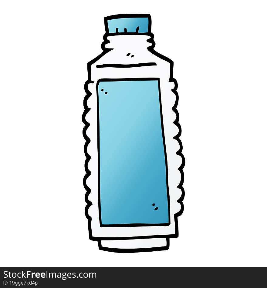 cartoon doodle drinks bottle