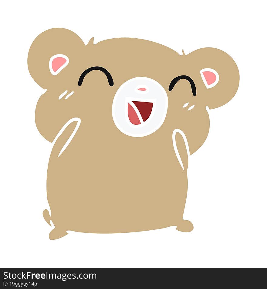 Cartoon Kawaii Cute Hamster