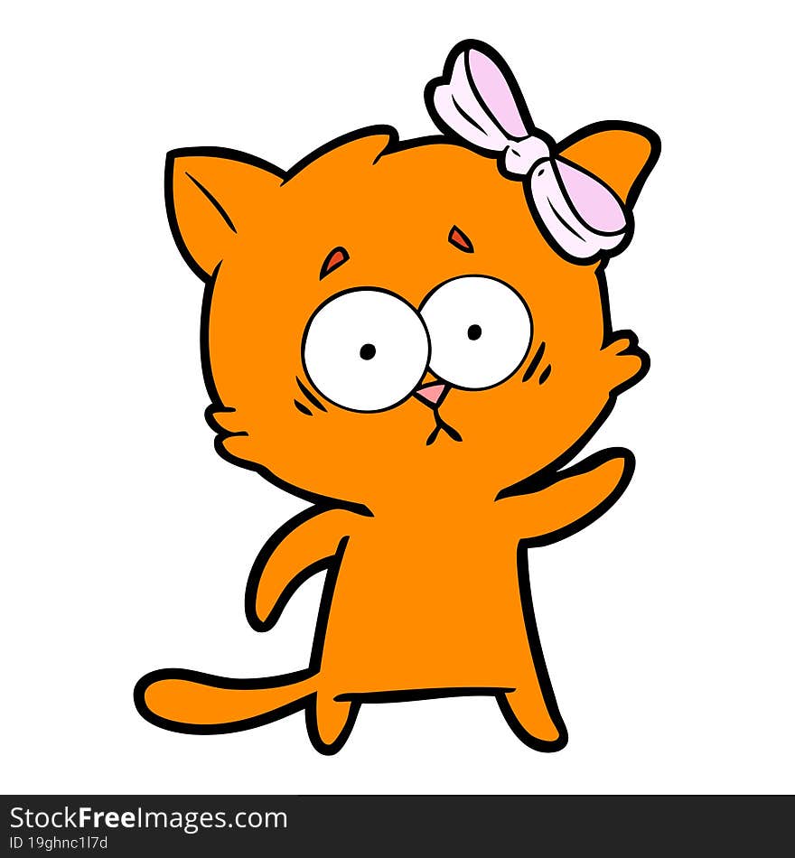 cartoon cat. cartoon cat