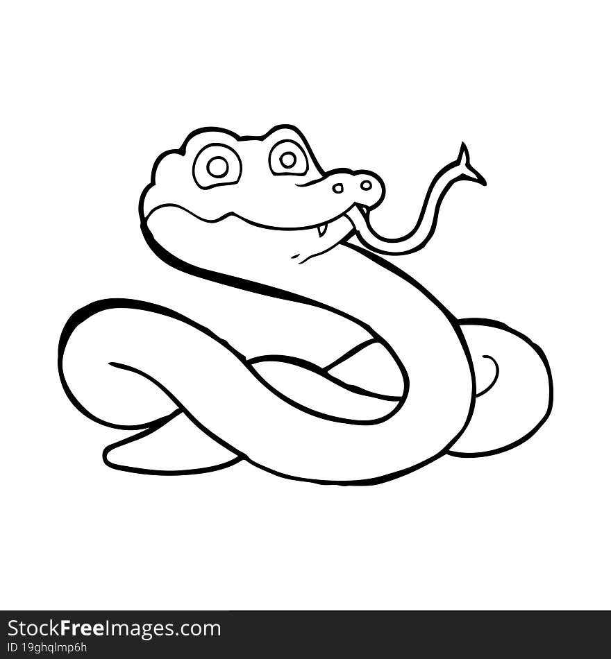 Cartoon Snake