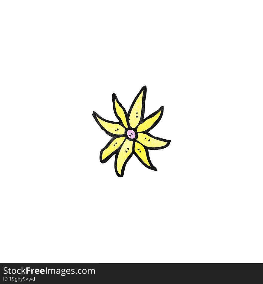 Cartoon Flower