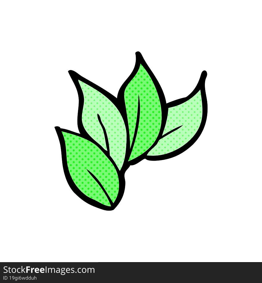 Cartoon Leaves