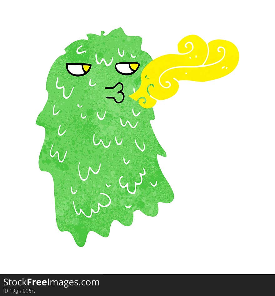 cartoon gross ghost