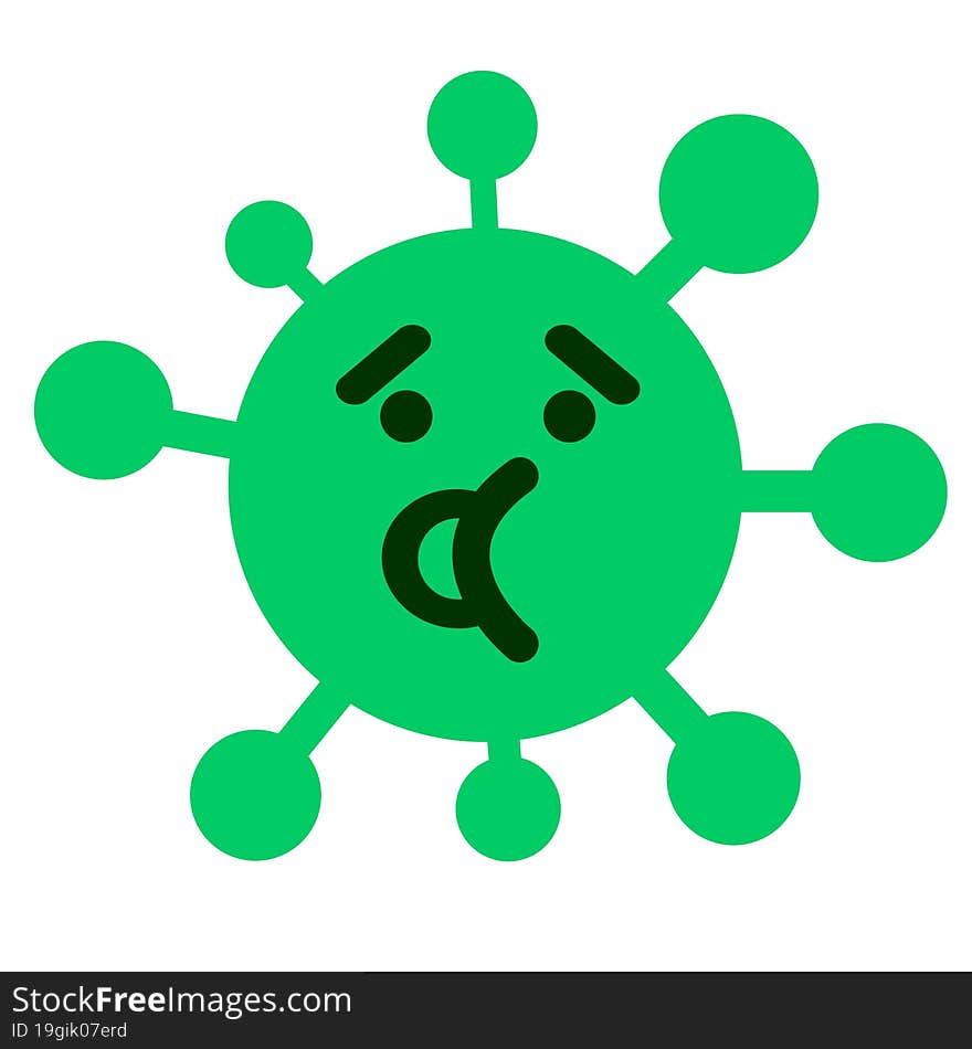 surprised talking virus