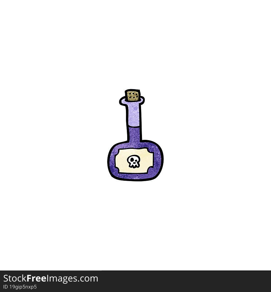 cartoon magic potion