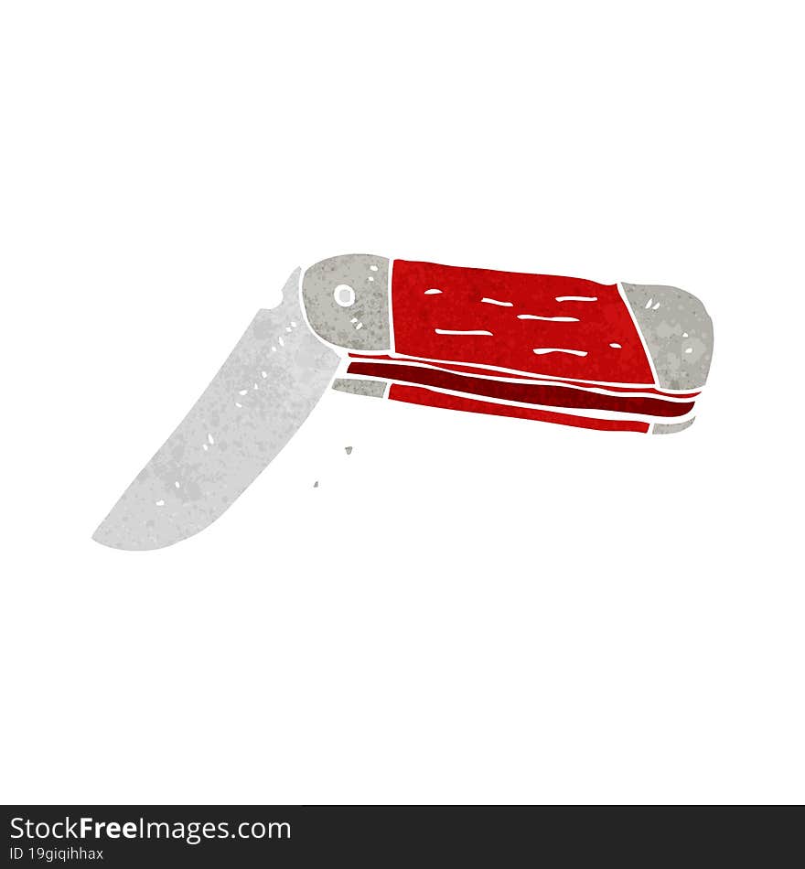 cartoon folding knife