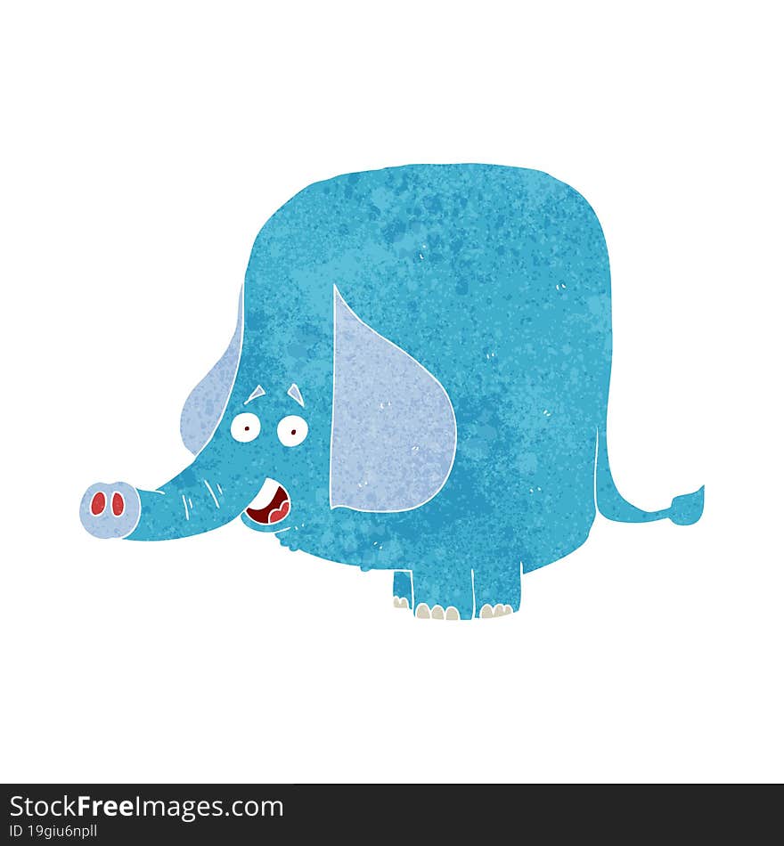 cartoon funny elephant