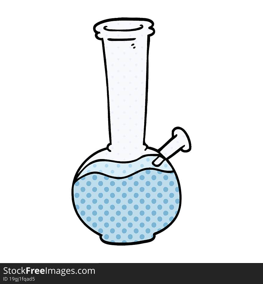 Cartoon Doodle Bong