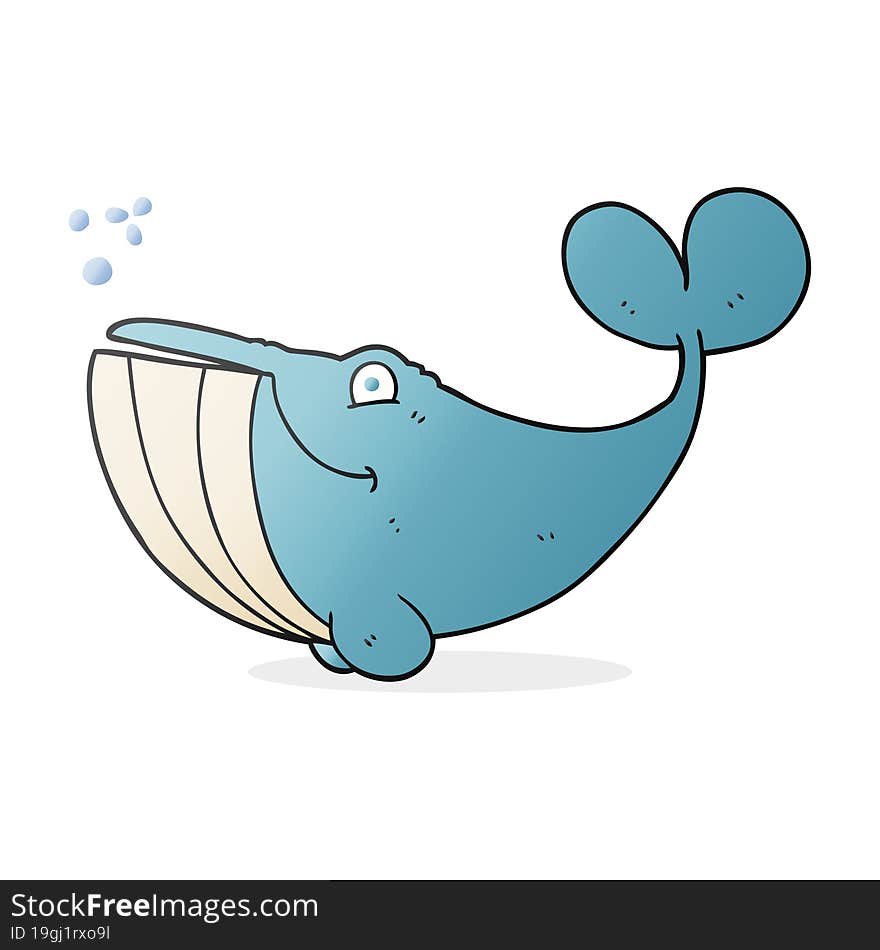 Cartoon Whale