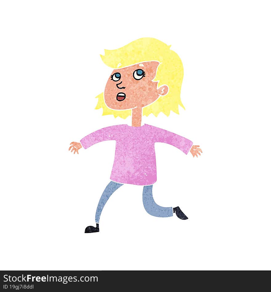 Cartoon Woman