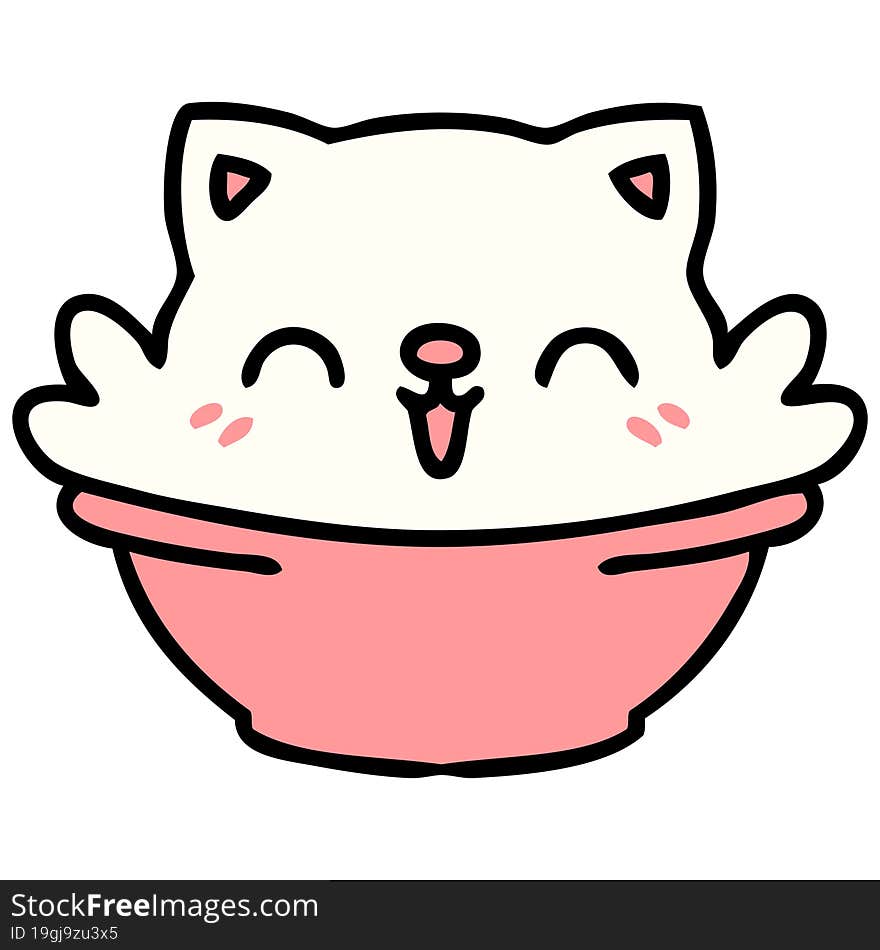 cute cat pudding