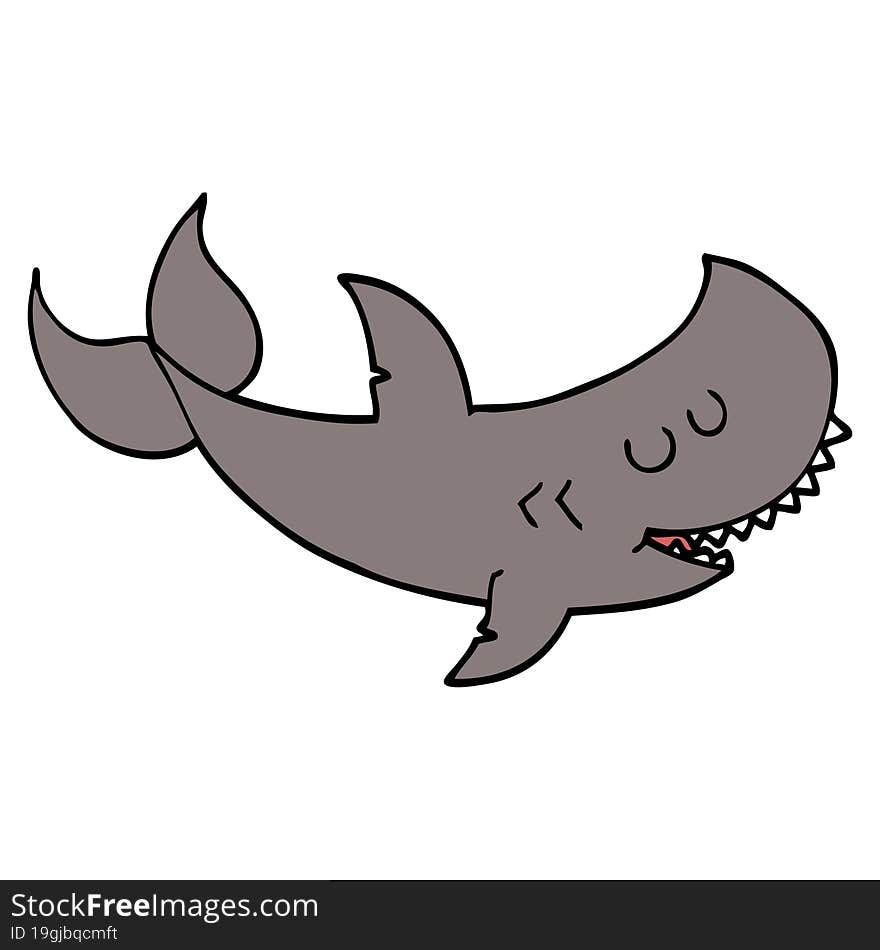 Cartoon Shark