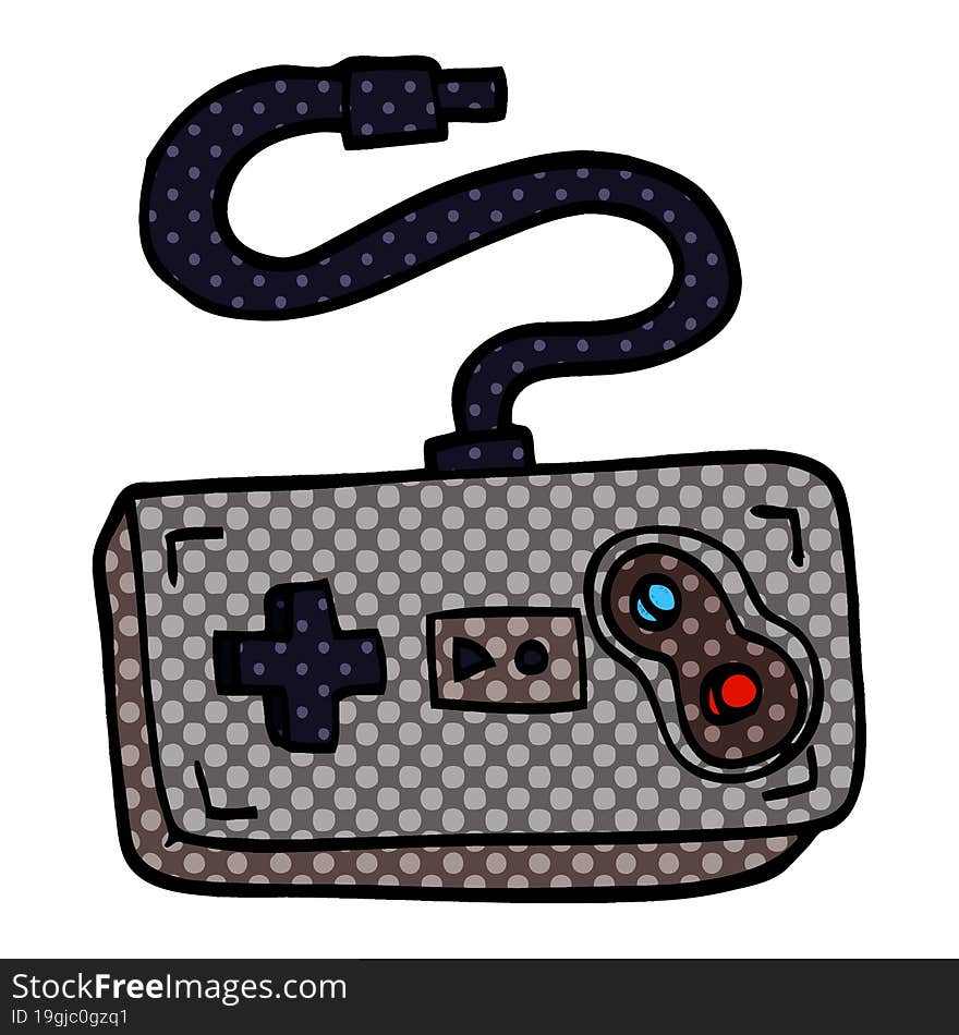 Cartoon Doodle Game Controller