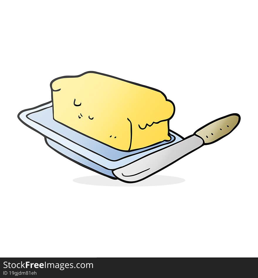 Cartoon Butter