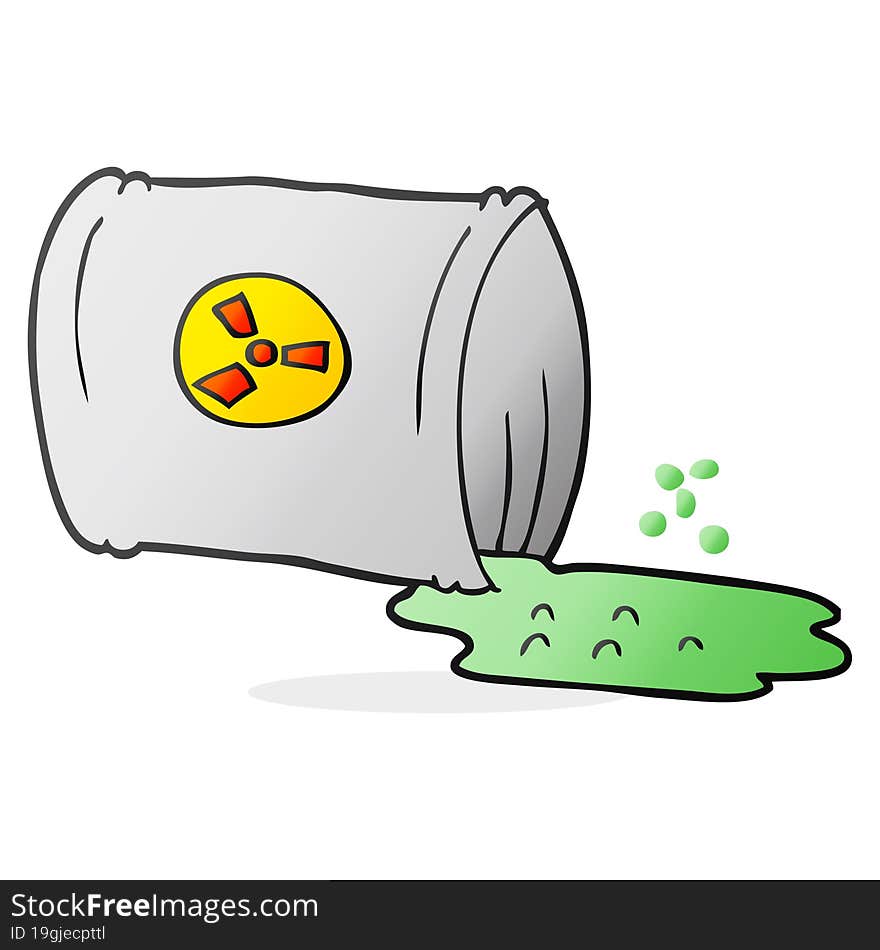 Cartoon Nuclear Waste