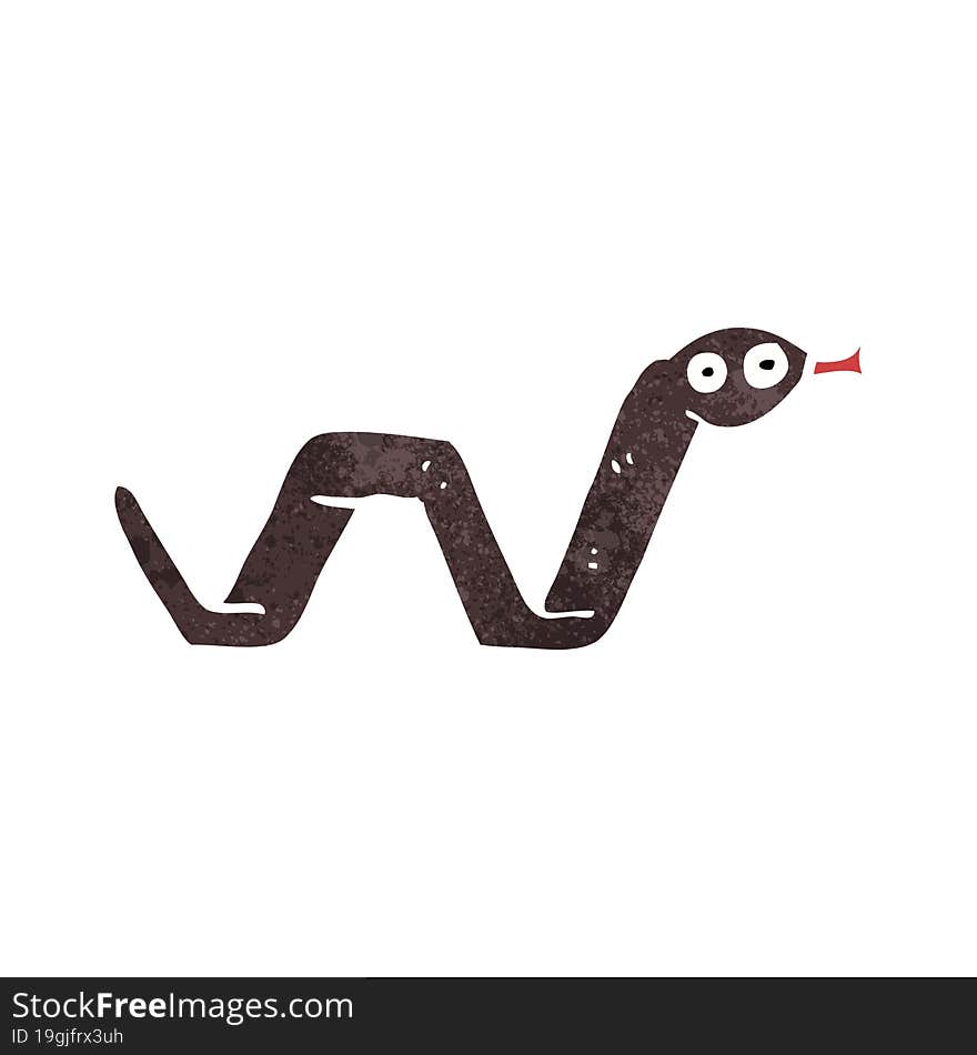 funny cartoon snake