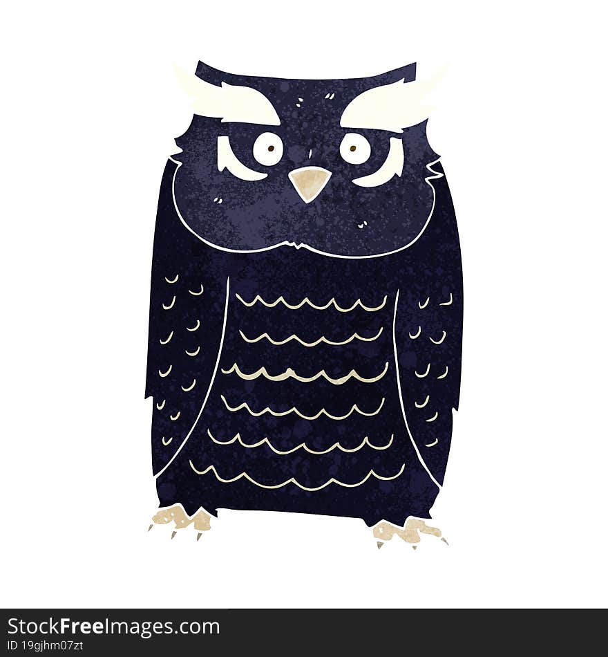 cartoon owl