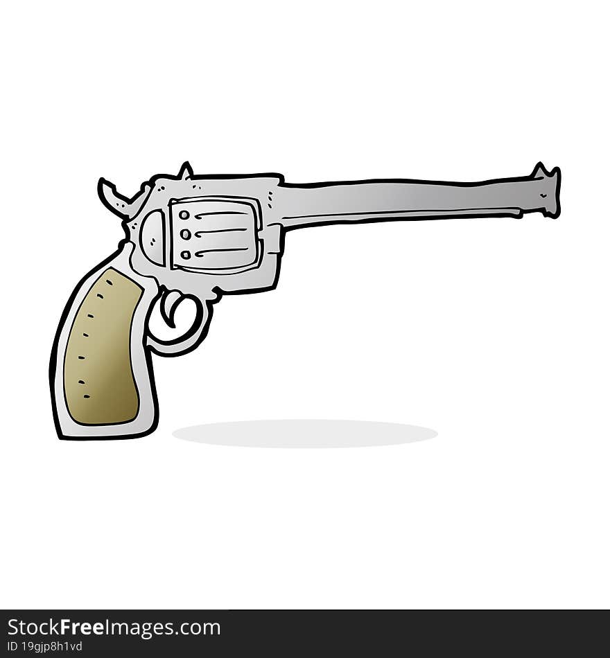 cartoon gun