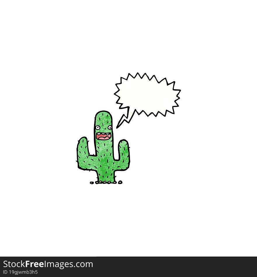 cartoon cactus