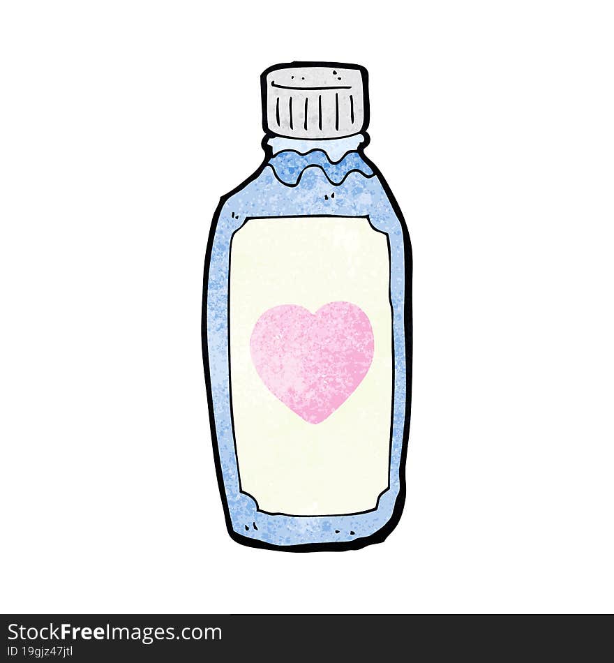 cartoon love potion