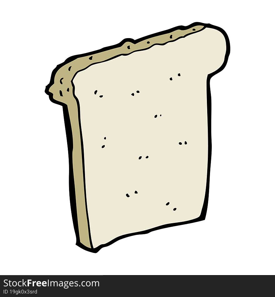 cartoon slice of bread