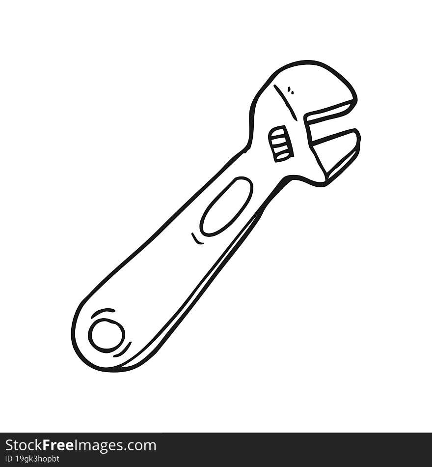 cartoon spanner