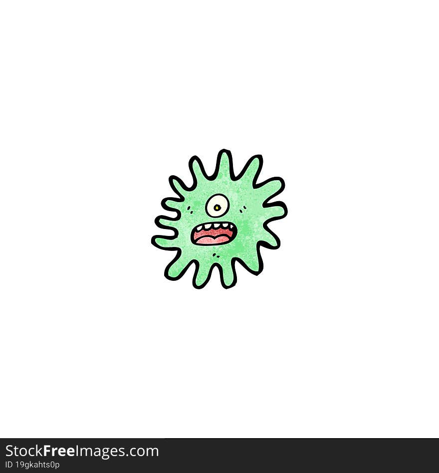 cartoon germ