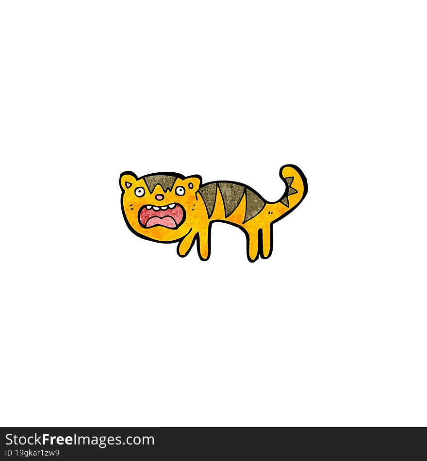 Cartoon Tiger