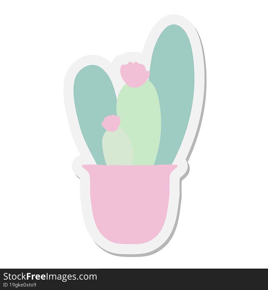 cactus sticker