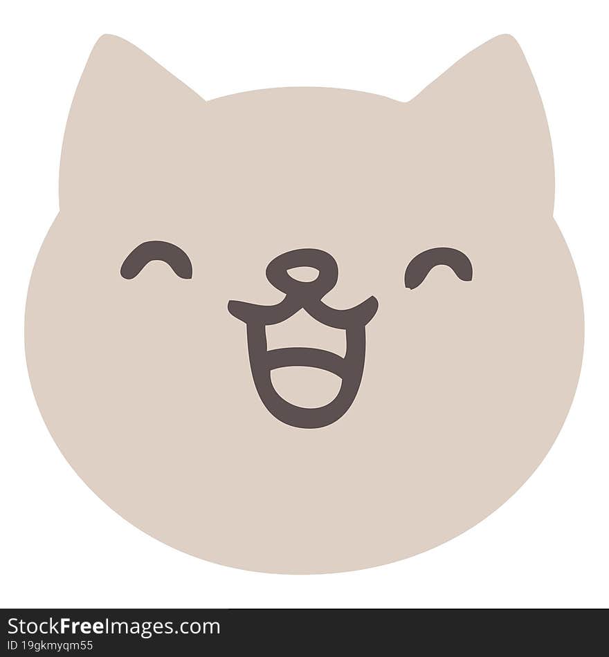 cat face icon. cat face icon