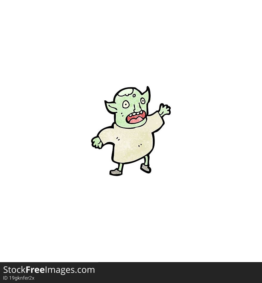 cartoon goblin