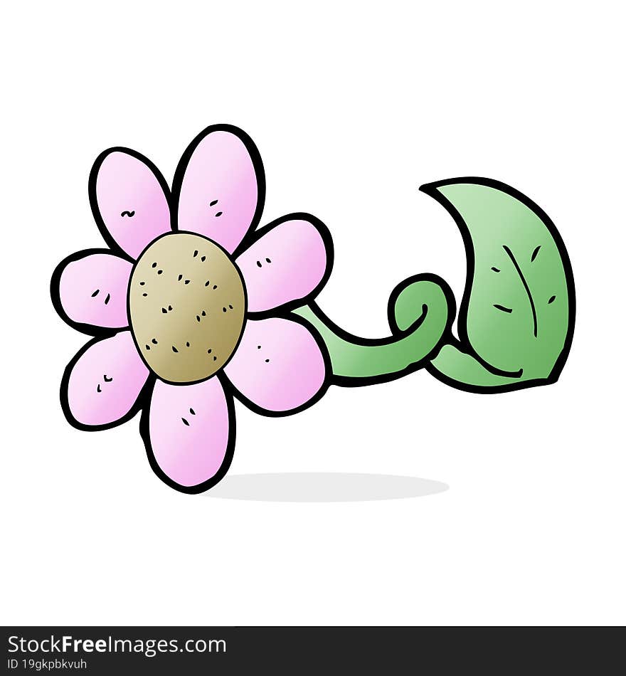 cartoon flower