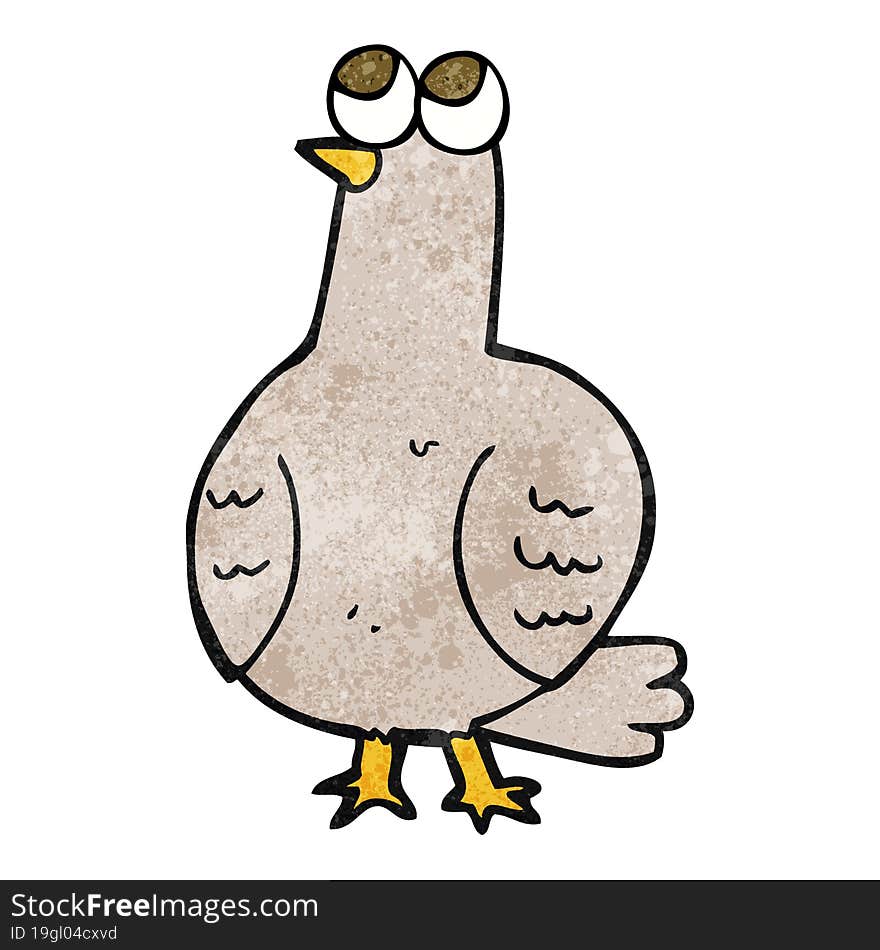 texture cartoon bird