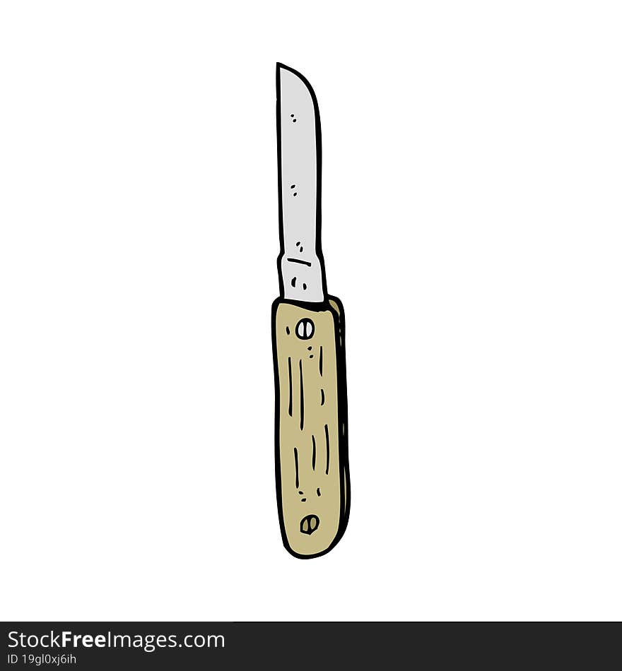 Cartoon Folding Knife